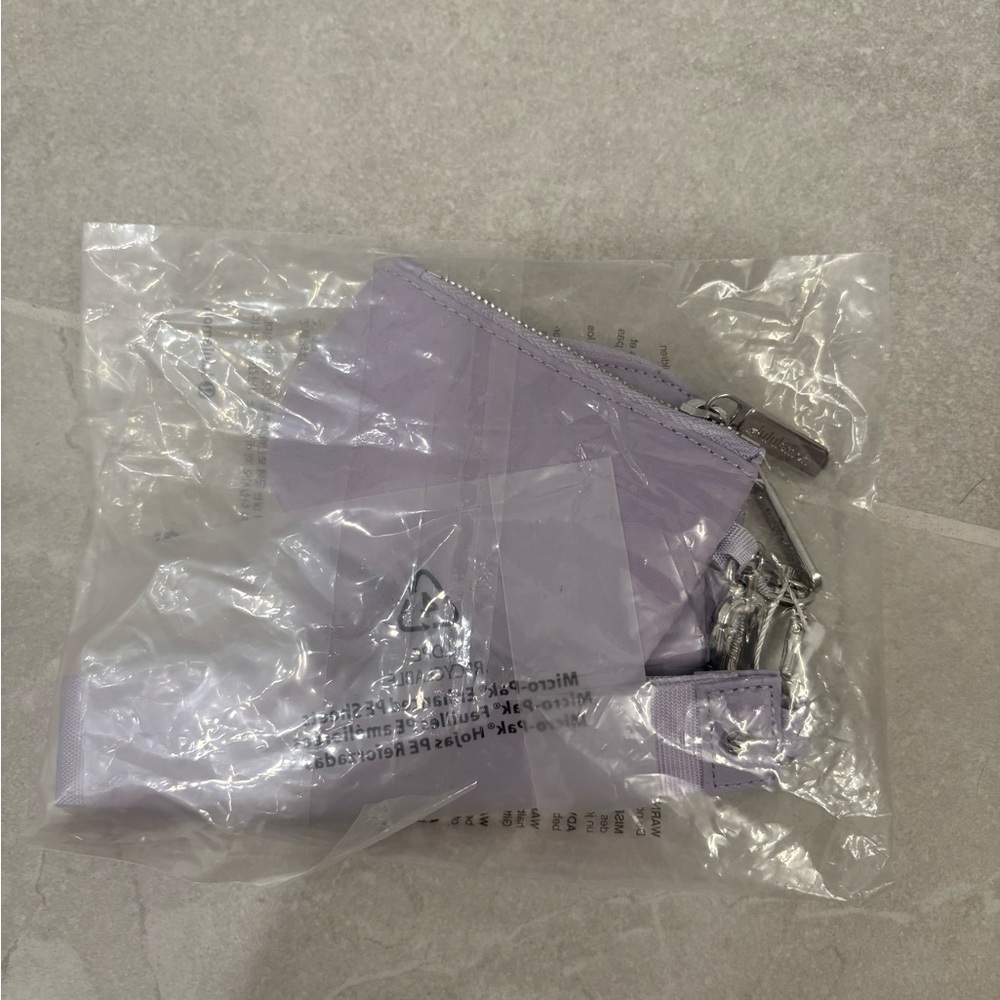 Lululemon Lavender Dual Pouch Wristlet - Picture 4 of 11